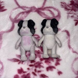 Calico Critter Sylvanian Families Vintage Rare border collies